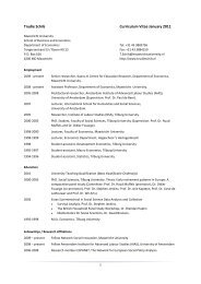 CV (download pdf) - ROA - Maastricht University