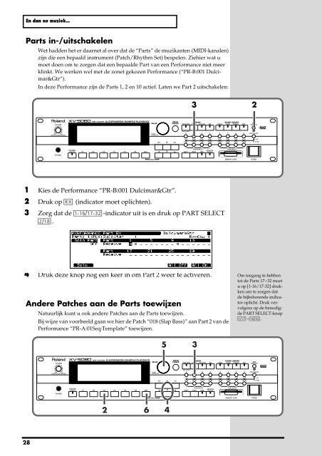 XV-5080 Gebruikers Handleiding - Roland