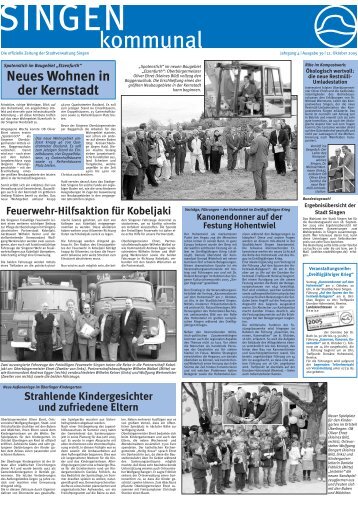 12. Okt. 2005 - Singener Wochenblatt