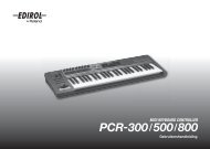 PCR-800 Handleiding (NL) - Roland