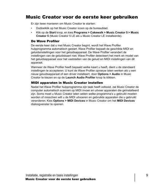 Music Creator 5 Handleiding - Roland