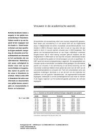 vrouwen aan de universiteiten. - pdf. - RoSa