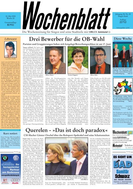 titel sin 20 singener wochenblatt