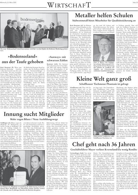 Ausgabe 12 / 2005 - Singener Wochenblatt