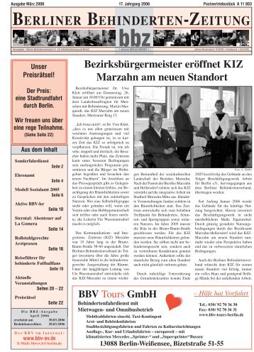 Berliner Behindertenzeitung