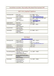 Anschriftenverzeichnis: Regionalliga Rheinland-Pfalz-Saarland ...