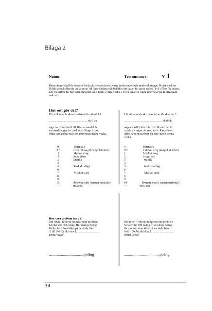 Severs skada – paradigmskifte gällande diagnostik och behandling?