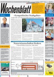 01. Apr. 2009 - Singener Wochenblatt