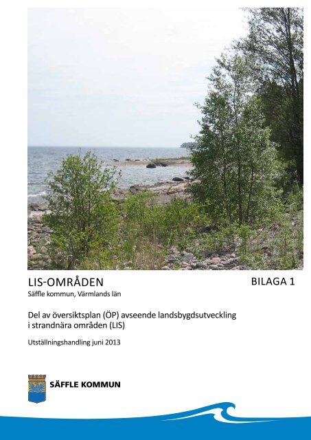 LIS-områden, Bilaga 1 (8,3 MB) - Säffle kommun