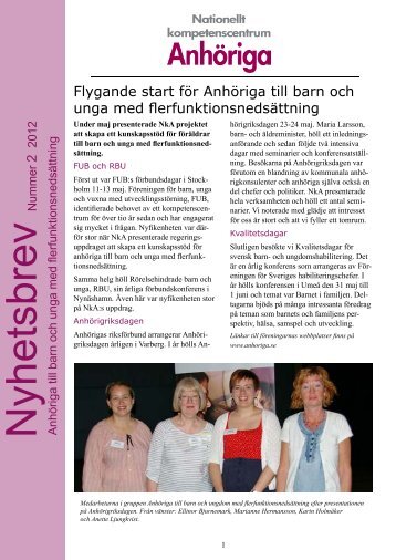 Hämta Nyhetsbrev 2, 2012 i pdf-format - Nationellt ...