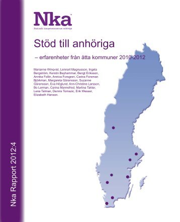 Läs kartläggningen i åtta kommuner - Nationellt kompetenscentrum ...