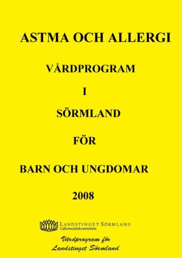 astma - Landstinget Sörmland
