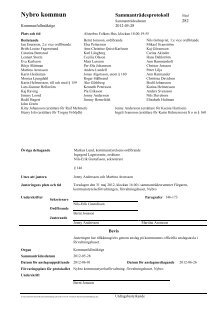 2012 05 28 Protokoll Fran Kommunfullmaktige Pdf Nybro Kommun
