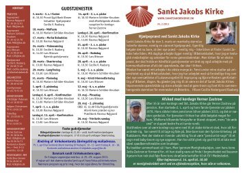 Kirkebladet - marts/april/maj 2013 - Sankt Jakobs Kirke