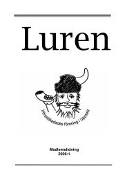 Luren 2006-1 - Hörselskadades förening i Uppsala