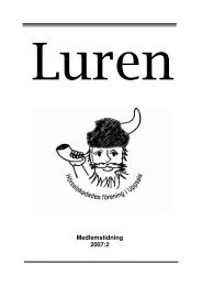 Luren 2-2007 utan adr - Hörselskadades förening i Uppsala