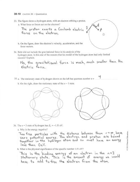 Chapter 38 Workbook Solutions