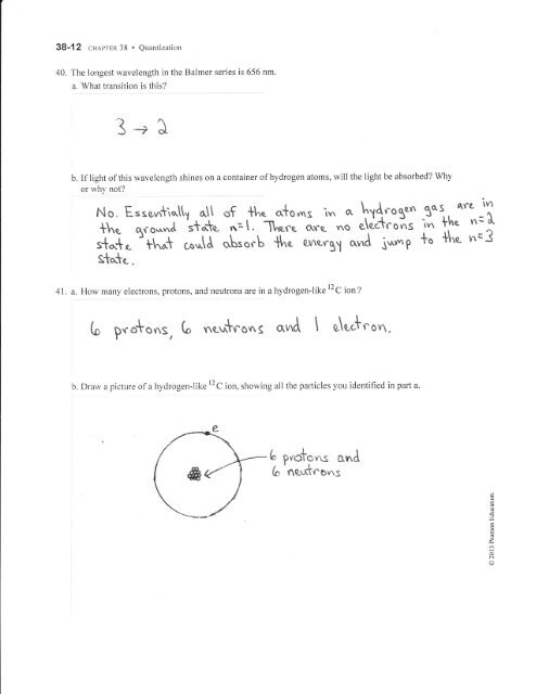 Chapter 38 Workbook Solutions