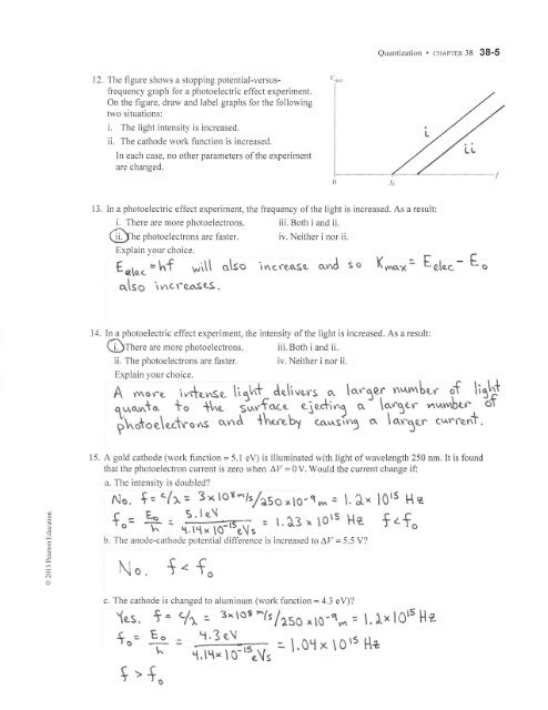 Chapter 38 Workbook Solutions