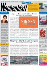 11. Nov. 2009 - Singener Wochenblatt