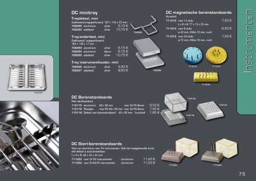 Dc Catalogus 2011 - Corim Dental Products BV