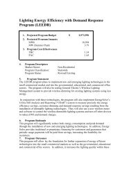 SCE2538 Lighting Energy Efficiency with Demand Response