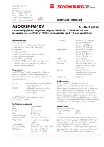 asocret-fm40v - Schomburg