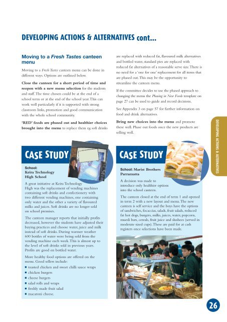 Fresh Tastes Tool Kit - Public Schools NSW