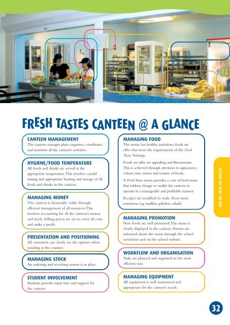 Fresh Tastes Tool Kit - Public Schools NSW