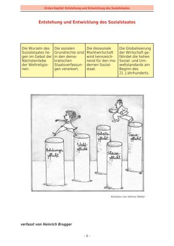 Entstehung und Entwicklung des Sozialstaates - Kindergarten und ...