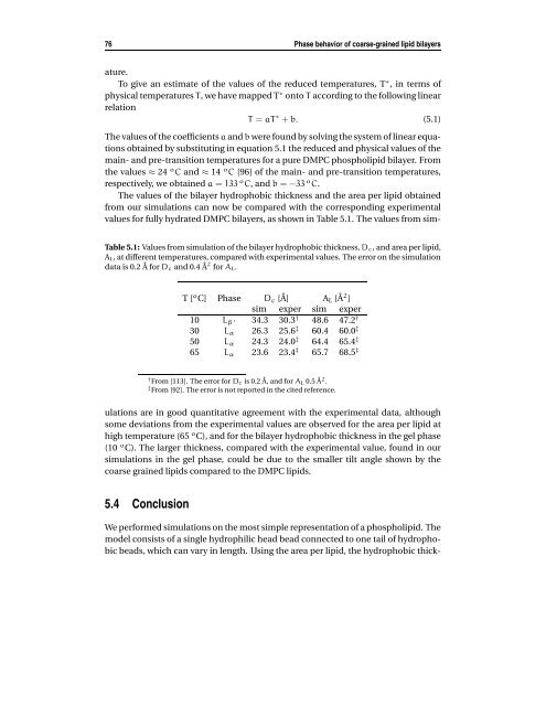 Mesoscopic models of lipid bilayers and bilayers with embedded ...