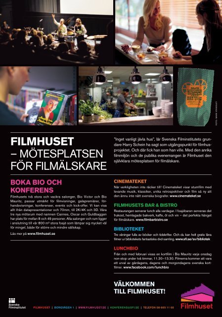 STOCKHOLM PROGRAMTIDNING - Swedish Film Institute