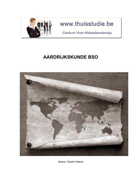 AARDRIJKSKUNDE BSO - Ondernemersschool