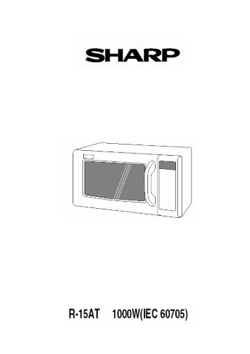 R-15AT Operation-Manual DK - Sharp