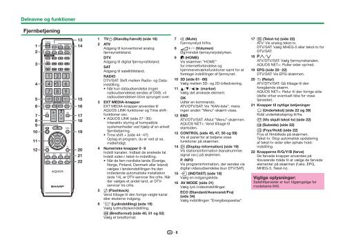 LC-60LE840E/RU/LE841E/S Operation-Manual DK - Sharp