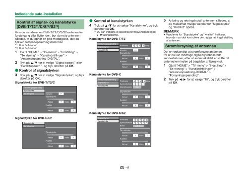 LC-60LE840E/RU/LE841E/S Operation-Manual DK - Sharp