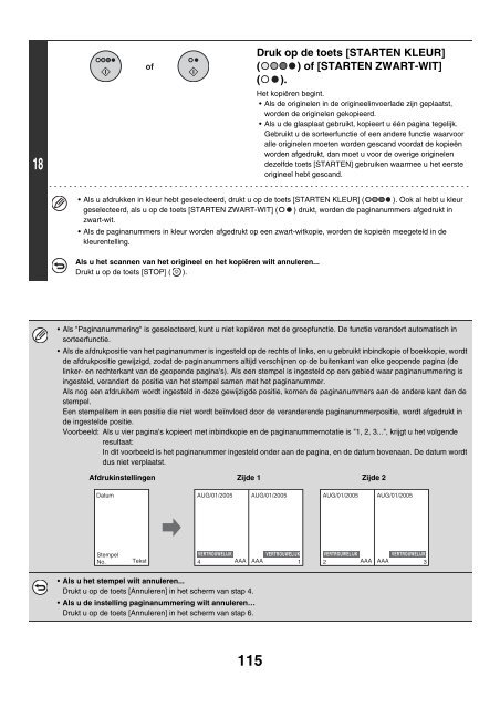 MX-2300N/2700N Operation-Manual NL - Sharp