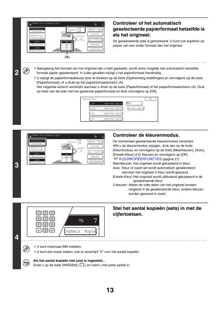 MX-2300N/2700N Operation-Manual NL - Sharp