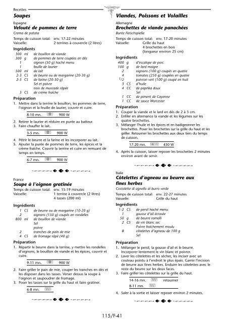 R-939-A/93ST-AA Operation-Manual DE FR NL - Sharp