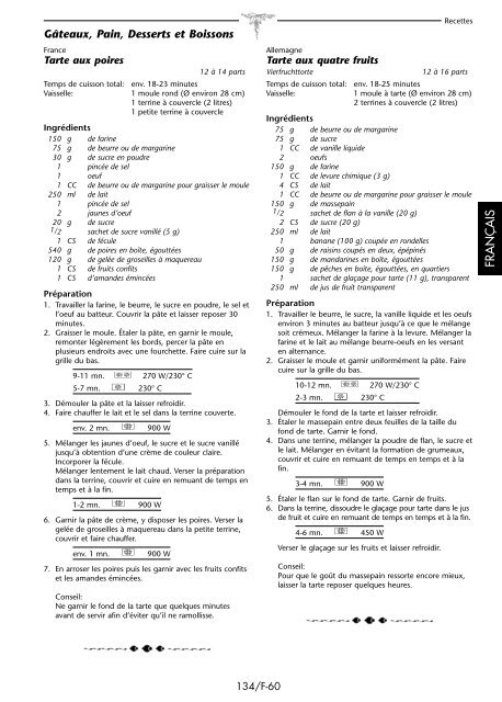 R-939-A/93ST-AA Operation-Manual DE FR NL - Sharp