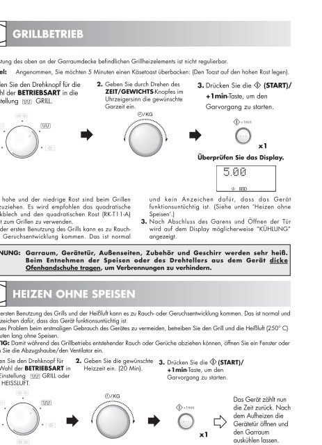 R-939-A/93ST-AA Operation-Manual DE FR NL - Sharp