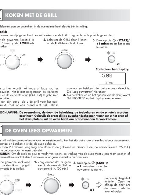 R-939-A/93ST-AA Operation-Manual DE FR NL - Sharp