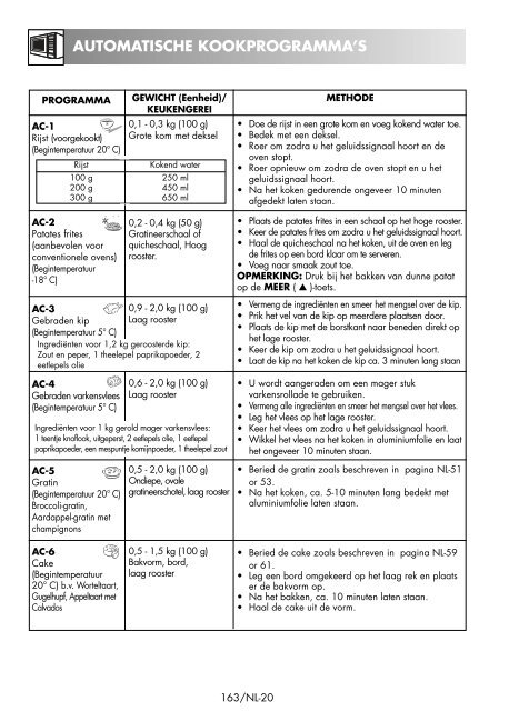 R-939-A/93ST-AA Operation-Manual DE FR NL - Sharp