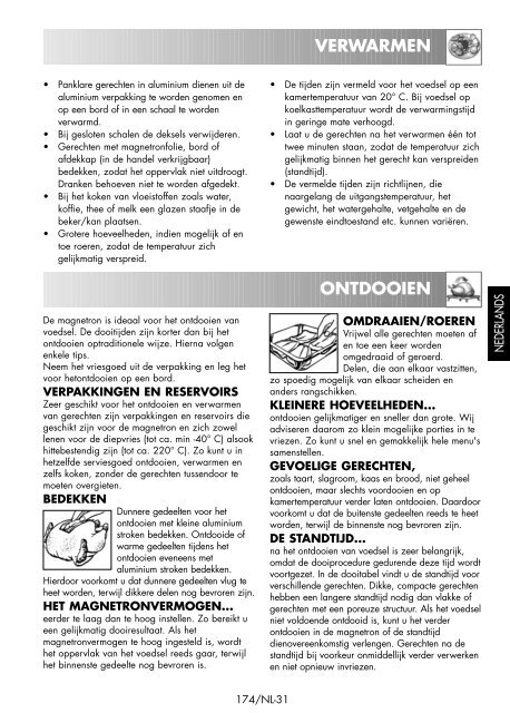 R-939-A/93ST-AA Operation-Manual DE FR NL - Sharp