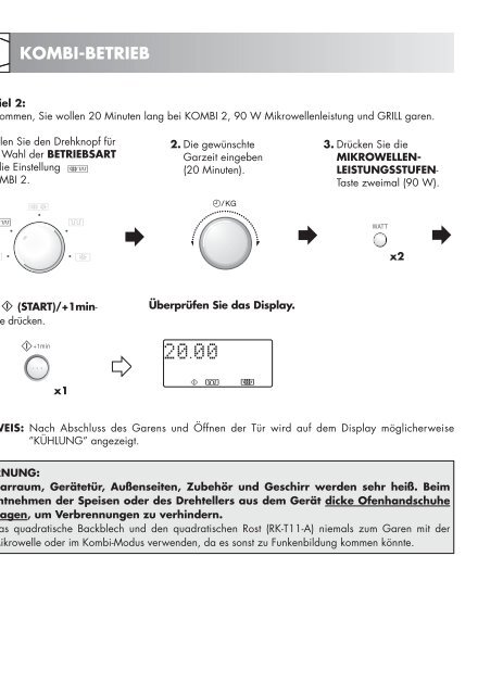 R-939-A/93ST-AA Operation-Manual DE FR NL - Sharp