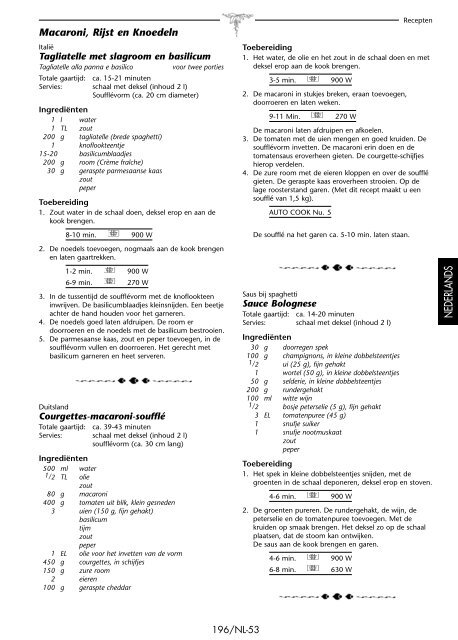 R-939-A/93ST-AA Operation-Manual DE FR NL - Sharp