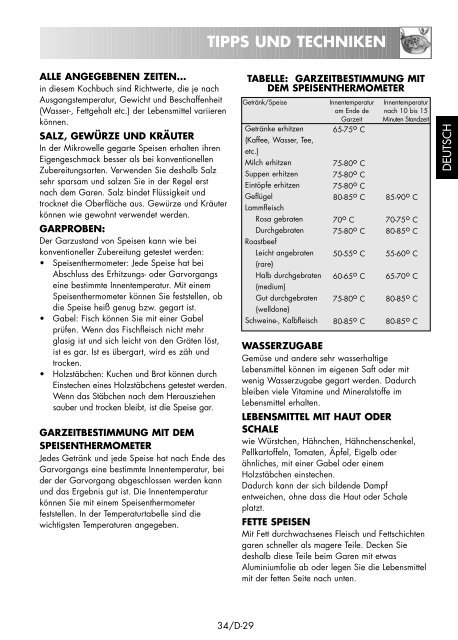 R-939-A/93ST-AA Operation-Manual DE FR NL - Sharp