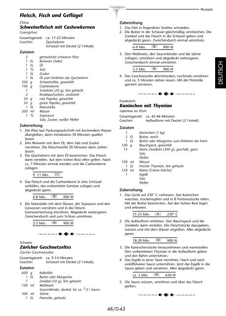 R-939-A/93ST-AA Operation-Manual DE FR NL - Sharp