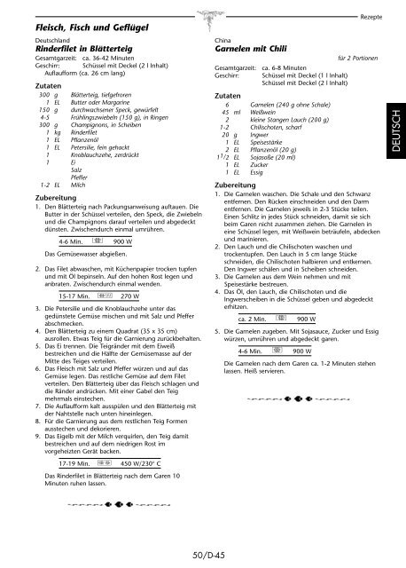 R-939-A/93ST-AA Operation-Manual DE FR NL - Sharp