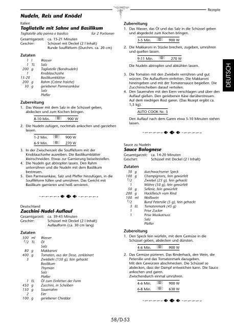 R-939-A/93ST-AA Operation-Manual DE FR NL - Sharp